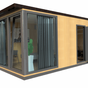 Projekt domku 3,2x5,6m w technologii kanadyjskiej